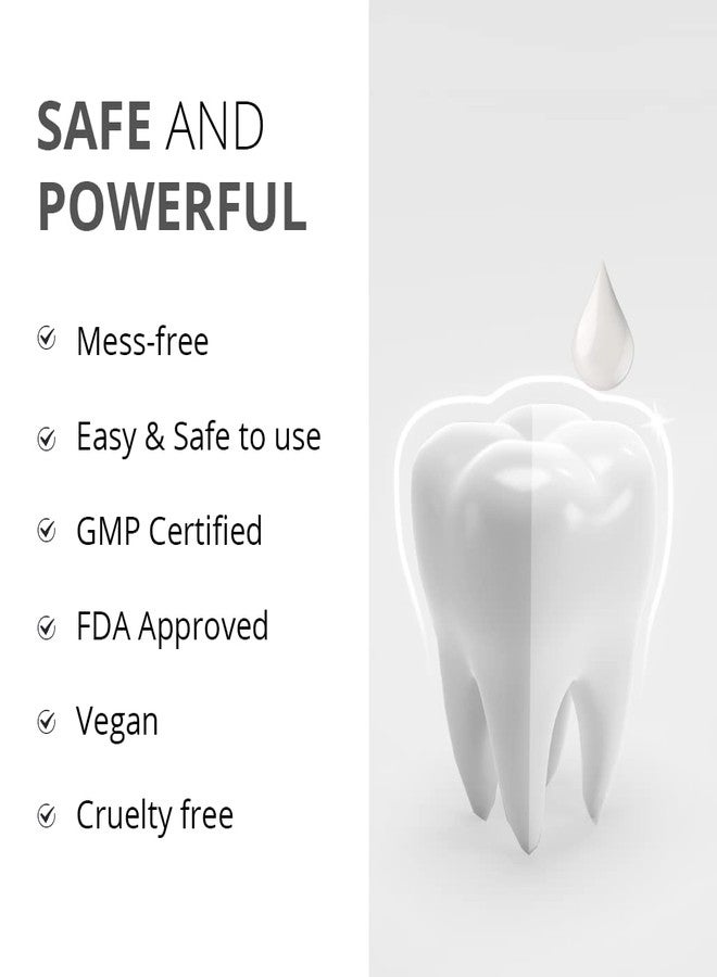 PROTOUCH Pearl White Drops | Teeth Whitening Pen Gel | Whiter Teeth & Fresher Breath for a Brighter Smile on-the-go | Enamel Safe| For Men & Women (Pack of 2) - Image 4